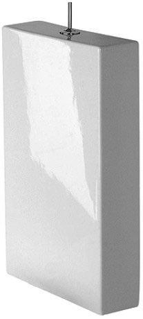 Spłuczka DURAVIT Starck 1 39 x 12.5 cm biały alpin | 8727100005