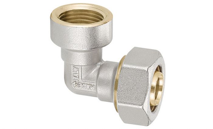 Kolano 90° skręcane GW 20 mm x 1/2"