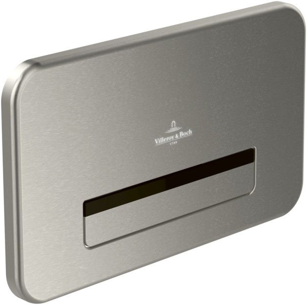 Przycisk do WC VILLEROY & BOCH ViConnect spłukujący stal nierdzewna srebrny 270 x 160 x 62 mm | 922311LC