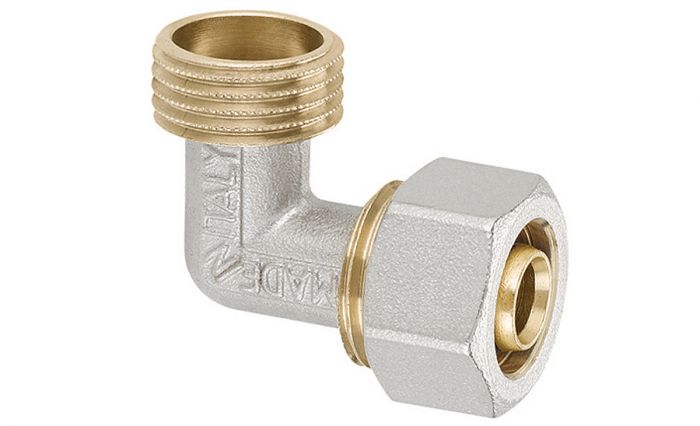 Kolano 90° skręcane GZ 20 mm x 1/2"