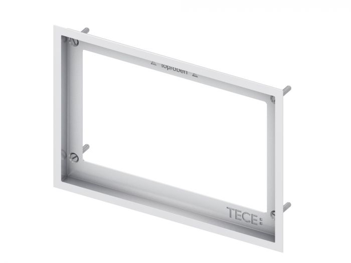 Ramka maskująca TECE TECEprofil do ramki montażowej do WC z metalu 236 x 150 x 2 mm | 9240643
