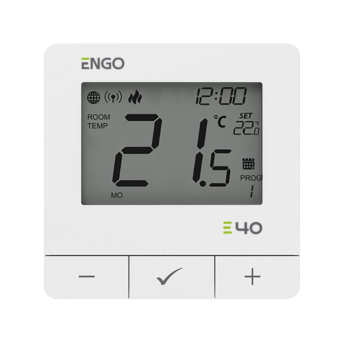 Regulator temperatury programowany, Internetowy, natynkowy 230V, ZigBee/868MHz  ENGO E40-230W  | 932312903