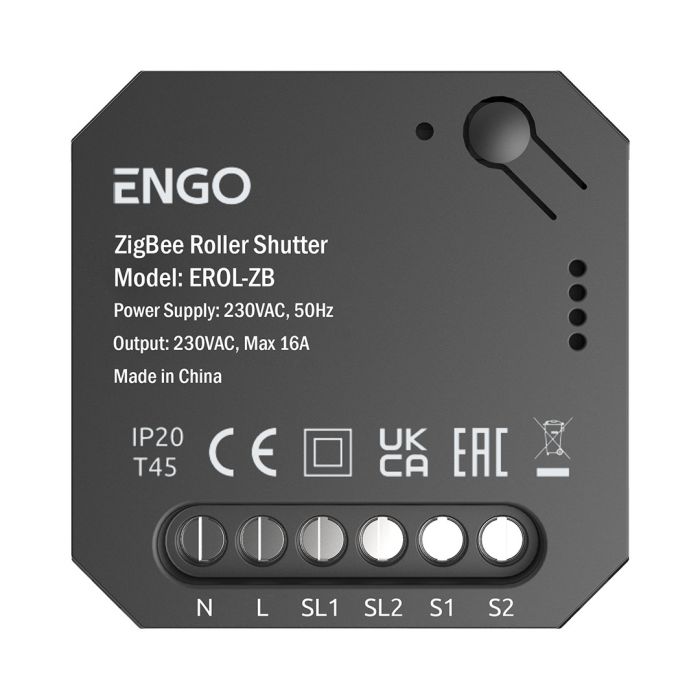 Sterownik rolet ZigBee podtynkowy  do systemu ENGO Smart ENGO  | 932343964
