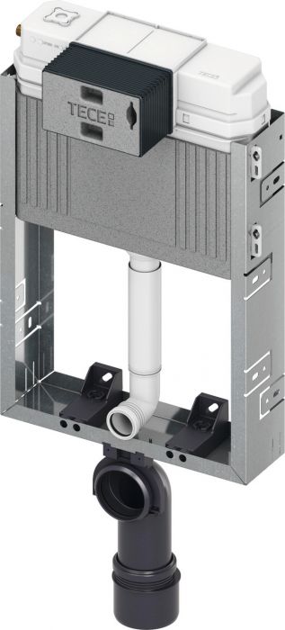 Stelaż podtynkowy uruchamianie z przodu, ze spłuczką Uni TECE TECEbox x 1060 mm | 9370300