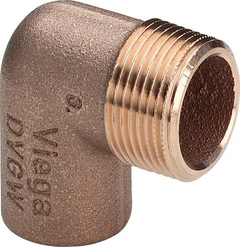 Kolano z brązu 90° GZ 15 mm x 1/2" 94090G #2