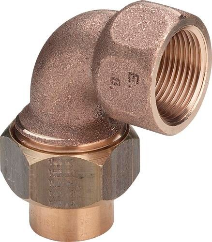 Dwuzłączka przejściowa z mosiądzu/brąz przyłącze lutowane GW 18 mm x 1/2" 94096G