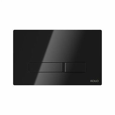 Przycisk spłukujący GEBERIT ELEGANT do stelaża TECHNIC GT do WC czarny błyszczący 240 x 150 x 6 mm | 94151004