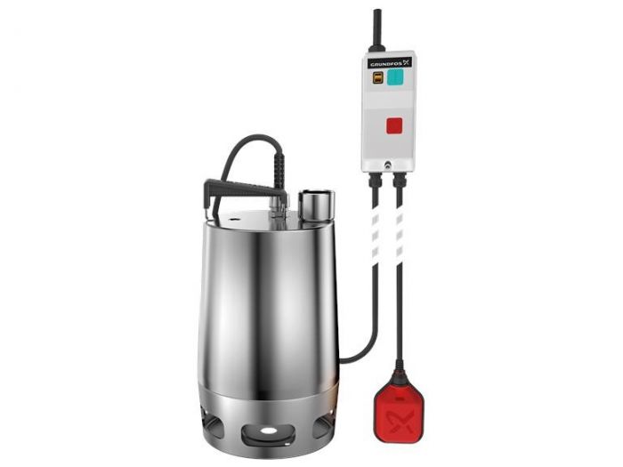 Pompa zatapialna pionowa, jednostopniowa GRUNDFOS Unilift AP 35.40.08.A3V do wody brudnej z cząsteczkami stałymi do 35 mm | 96023876