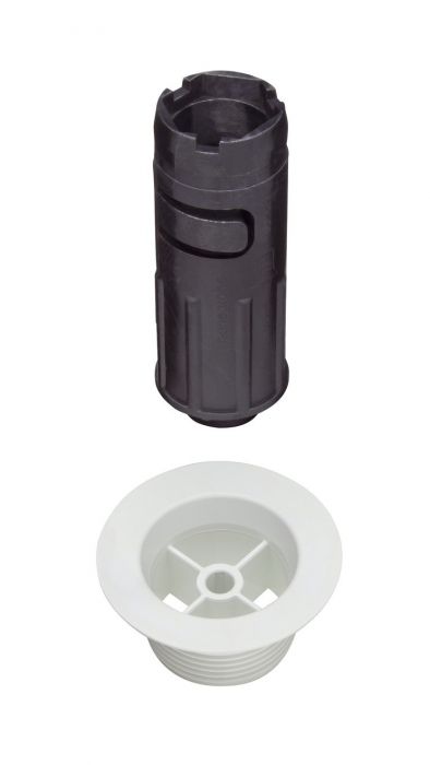 Zawór syfonu HANSGROHE Flexaplus biały | 96328000