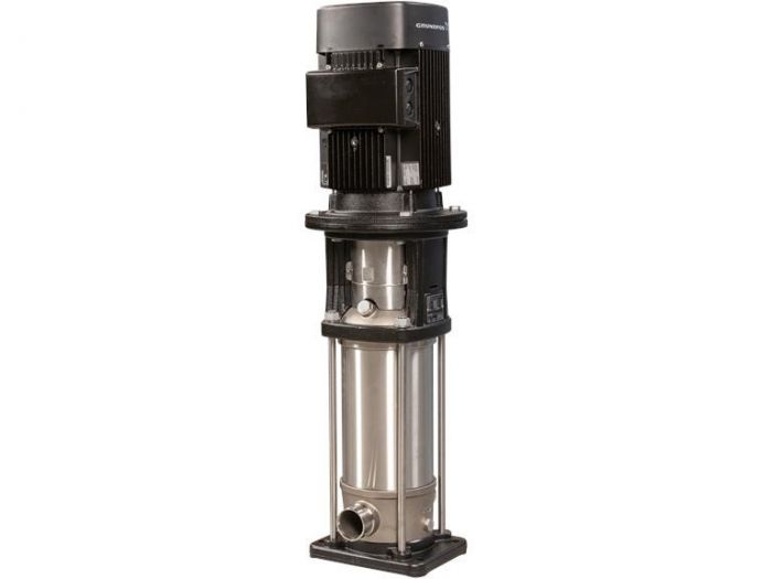 Pompa pionowa, wielostopniowa odśrodkowa z króćcami ssawnymi i tłocznym w układzie in-line GRUNDFOS CRI 3-2 A-P-A-E-HQQE 0.37 kW | 96527950