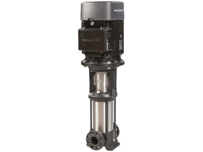 Pompa pionowa, wielostopniowa odśrodkowa z króćcami ssawnyw i tłocznym w układzie in-line GRUNDFOS CR 10-18 K-FJ-A-E-HQQE | 96551632