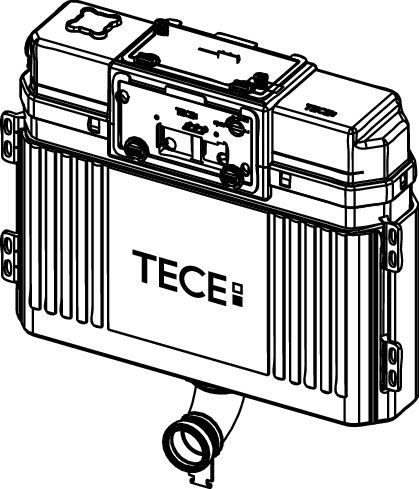 Spłuczka podtynkowa TECE | 9820100