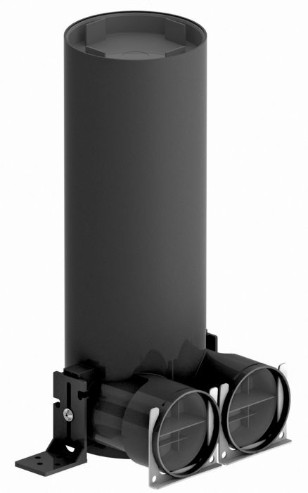 Skrzynka rozprężna TVA-P 75 DN 125, wys. 385 mm