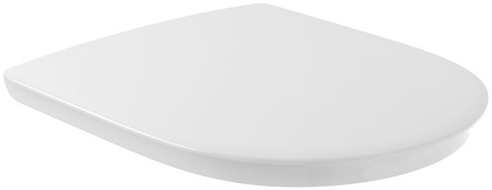 Deska sedesowa VILLEROY & BOCH O.novo Vita z tworzywa sztucznego Duroplast bez powłoki zawiasy ze stali szlachetnej. mocowanie od dołu, ze specjalnym mocowaniem eliminującym przesuwanie się na boki, z uchwytem na pokrywie weiss alpin | 9M676101