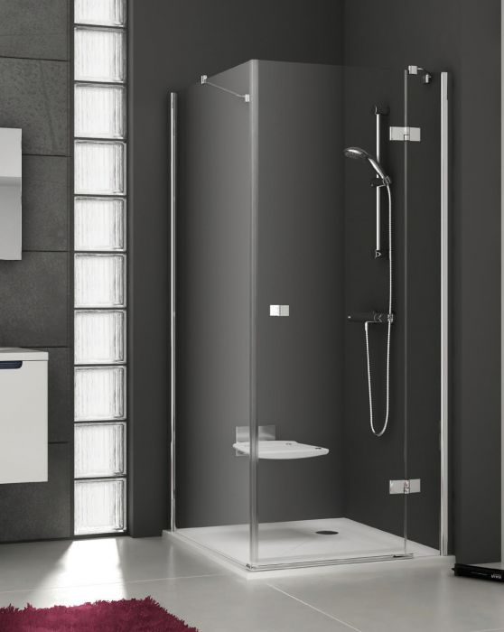 Ścianka stała RAVAK SmartLine SMPS-100 1000 x 1900 mm chrom szkło hartowane transparent bez powłoki | 9SPA0A00Z1