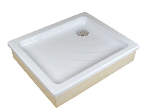 Brodzik akrylowy kwadratowy EX 9 x 7.5 x 9 cm RAVAK Kaskada Angela | A003701320
