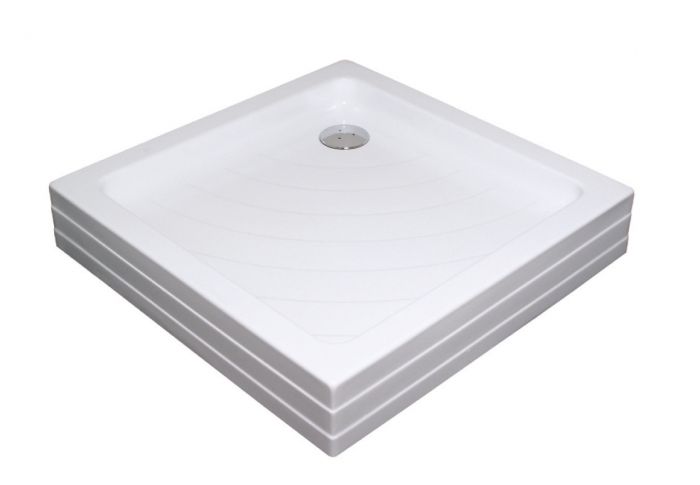 Brodzik akrylowy kwadratowy PU 8 x 8 cm RAVAK Kaskada Angela | A004401120