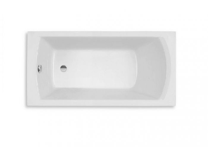 Wanna akrylowa prostokątny ROCA LINEA SLIM 1700 750 mm biała + nogi | A248543000