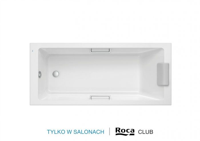Wanna akrylowa prostokątny ROCA VYTHOS 1500 x 435 mm biała | A248548000