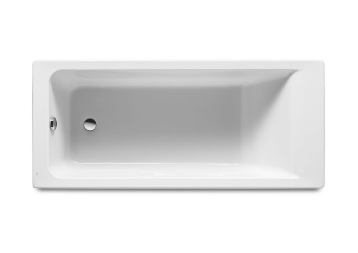 Wanna akrylowa prostokątny ROCA EASY 1500 700 x 540 mm biała bez zestawu odpływowego | A248626000