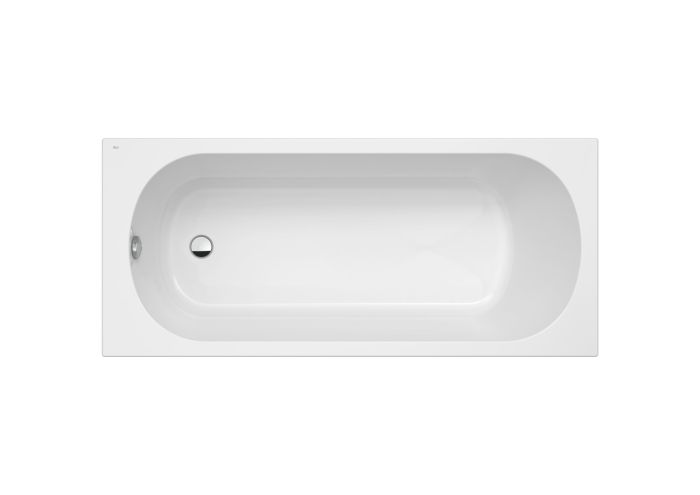 Wanna akrylowa prostokątna do zabudowy ROCA GENOVA-N 1700 x 700 x 400 mm biała z nogami  | A248774000