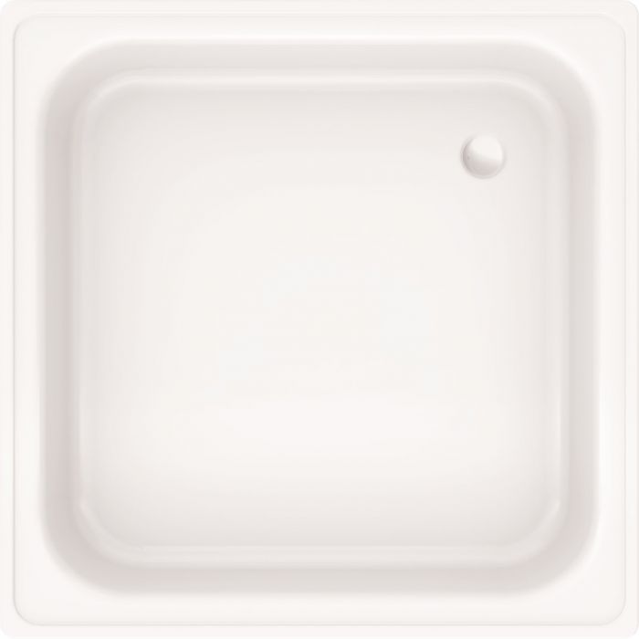 Brodzik stalowy kwadratowy 70 x 70 x 13.5 cm ROCA SACHA | A2B507G000