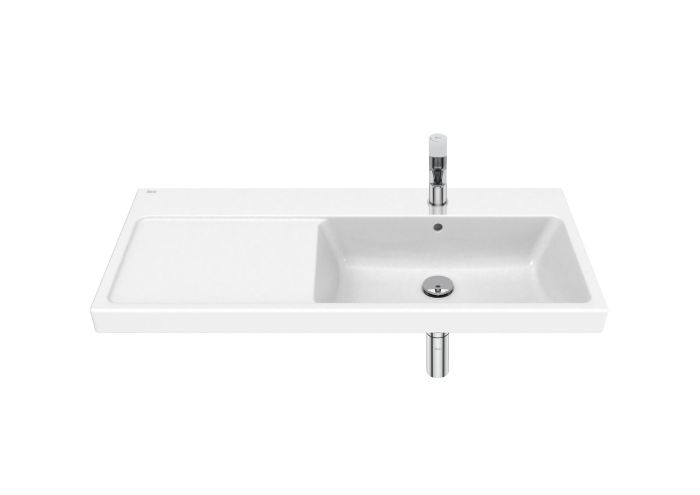Umywalka ROCA GAP meblowa prawa asymetryczna 1000 x 460 x 175 mm  | A3270ME004