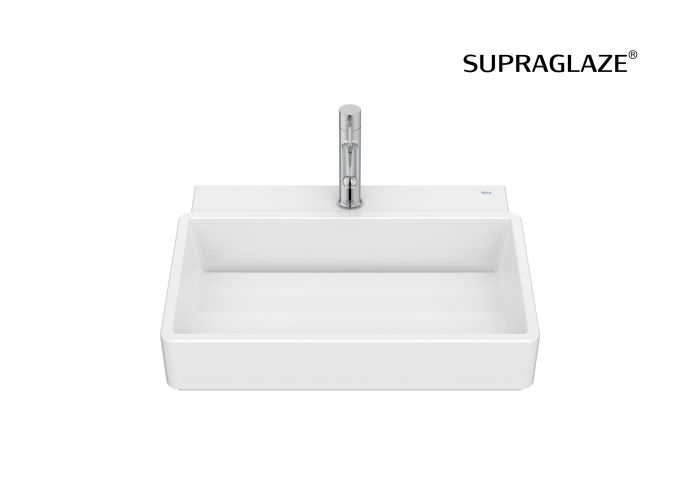 Umywalka ROCA TURA ścienna/meblowa 550 x 430 x 155 mm biała z powłoką Superglaze | A327693S00