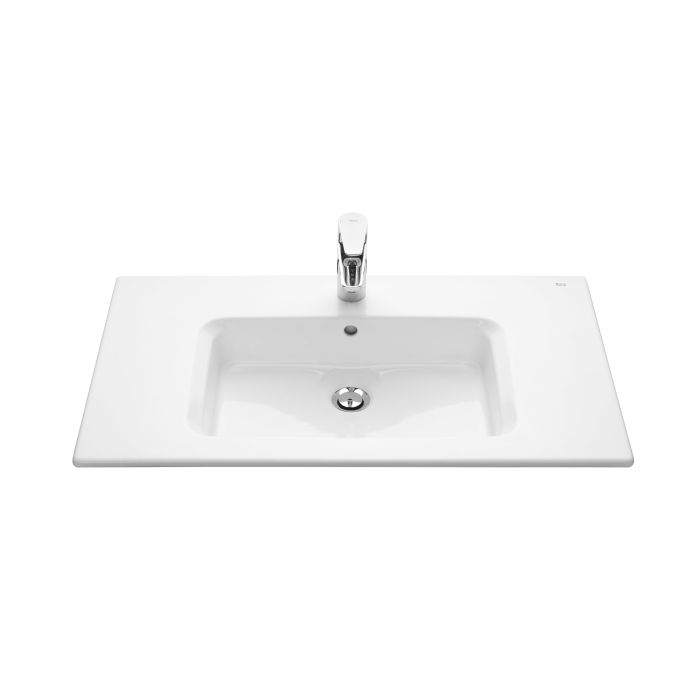 Umywalka ROCA GAP UNIK meblowa slim asymetryczna 1-otworowa 1000 x 460 x 160 mm biała  | A3279A1000