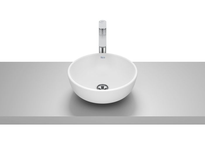 Umywalka ceramiczna ROCA OPTICA nablatowa 350 x 130 mm biały mat  | A327C12620