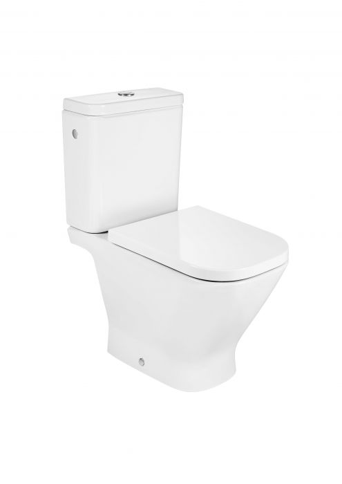 Miska WC ROCA GAP SQUARE Rimless o/podwójny 34 x 65 cm | A342479000