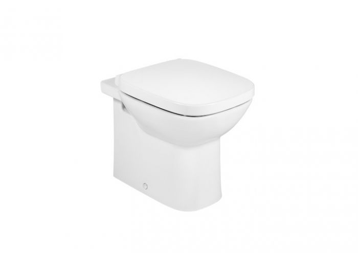 Miska WC z montażem do posadzki ROCA DEBBA stojąca BTW z zestawem montażowym 35.5 x 52 cm biała  | A347996000