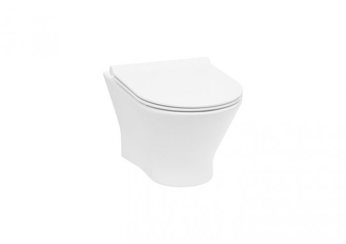 NEXO zestaw WC spłukiwanie 4/2l 36 x 53.5 cm biały miska A34664L000 z deska A801C4200U