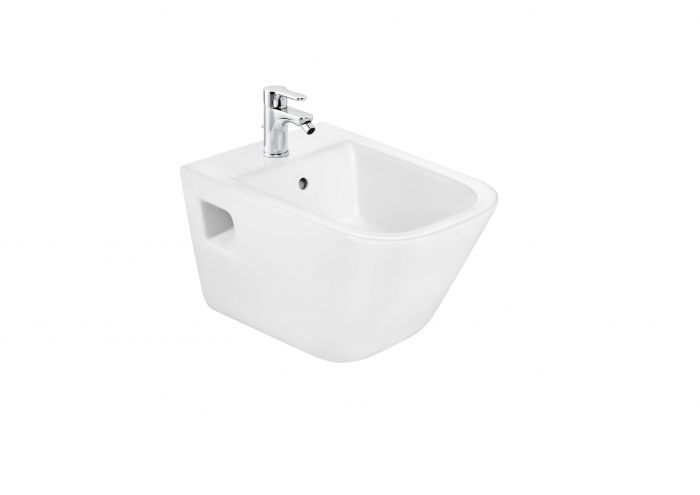 Bidet podwieszany z powłoką Supraglaze ROCA GAP 35 x 31.5 x 54 cm biały | A357475S00