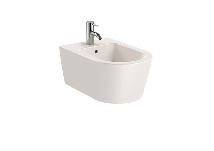 Bidet ROCA INSPIRA ROUND podwieszany z zestawem montażowym 37 x 40 x 56 cm beżowy | A357525650