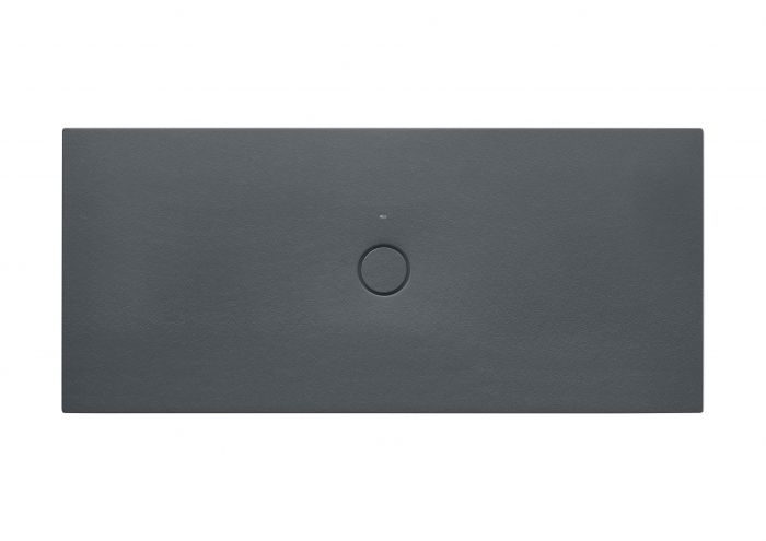 Brodzik SENCERAMIC prostokątny ultrapłaski 80 x 180 x 3.5 cm ROCA CRATOS zintegrowanym dnem antypoślizgowym w komplecie: syfon | A3740L0640