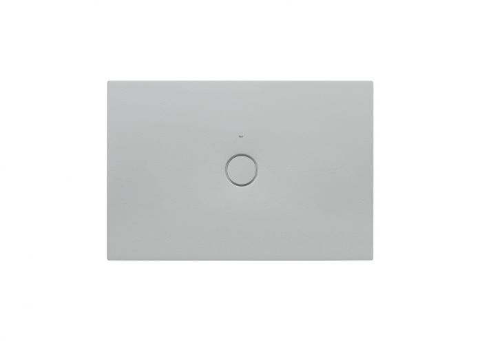 Brodzik SENCERAMIC prostokątny ultrapłaski 80 x 120 x 3.5 cm ROCA CRATOS w komplecie: syfon | A3740L6630
