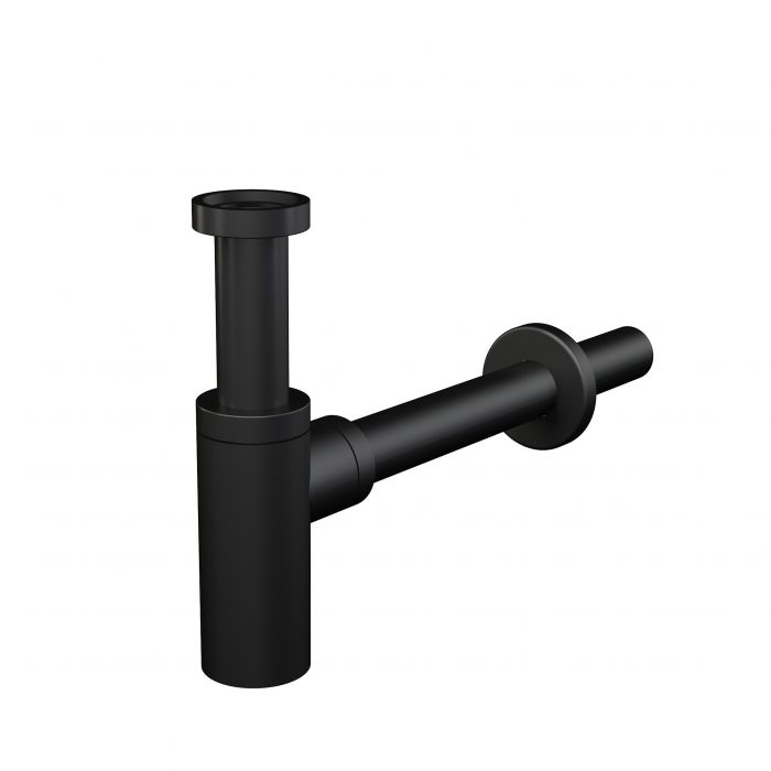 Półsyfon umywalkowy ALCADRAIN DESIGN DN 32 czarny-mat | A400BLACK