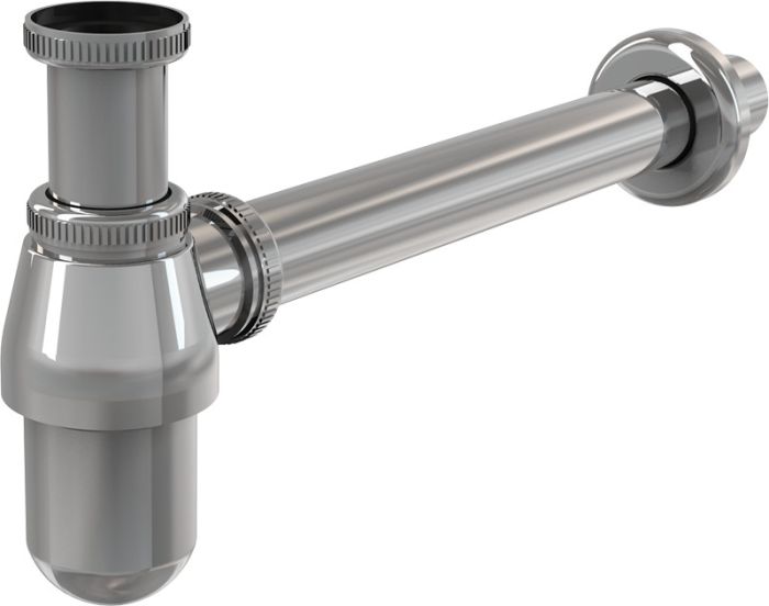 Półsyfon umywalkowy ALCA DN 32 z nakrętką, metal  | A431