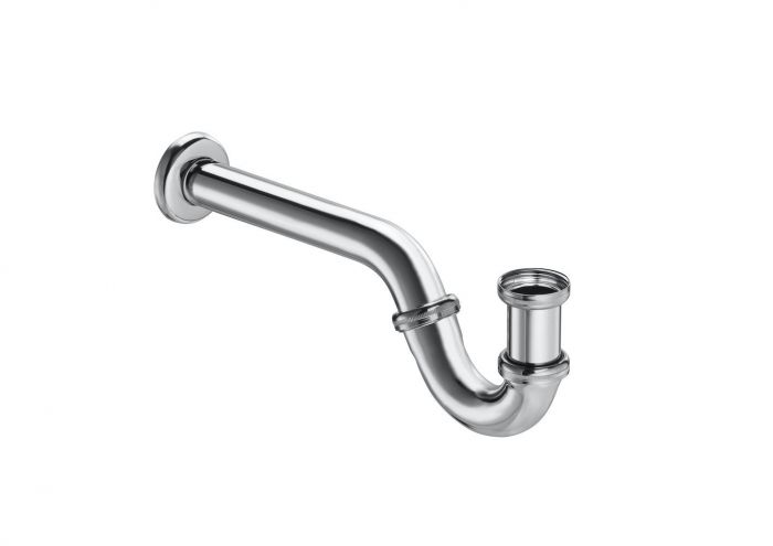Syfon do bidetu rurowy ROCA AQUA 1 1/4" 115 x 250 x 65 mm chrom typ U  | A506402210