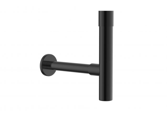 Syfon umywalkowy butelkowy ozdobny ROCA TOTEM 1 1/4" długość rury: 300 mm brushed titanium black  | A5064031NM