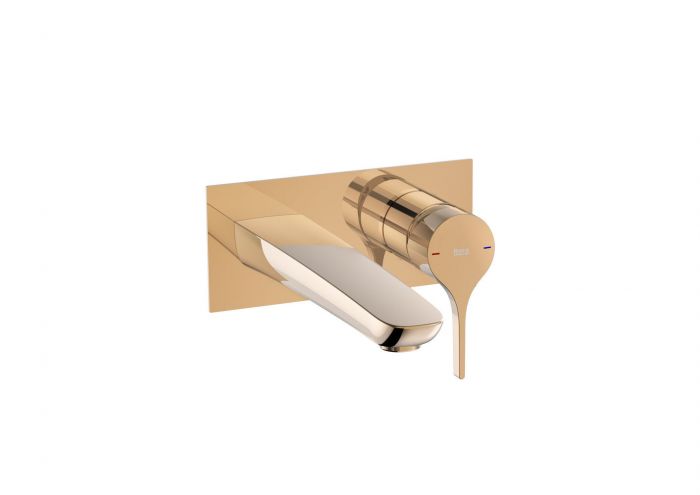 Element natynkowy do elementu podtynkowego RocaBox A5252206RG ROCA INSIGNIA 1-uchwytowa do baterii umywalkowej podtynkowej jednouchwytowej Rose Gold | A5A353ARG0