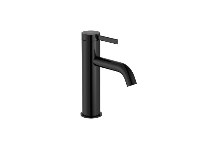 Bateria umywalkowa stojąca ROCA ONA 1-uchwytowa titanium black | A5A3A9ECN0