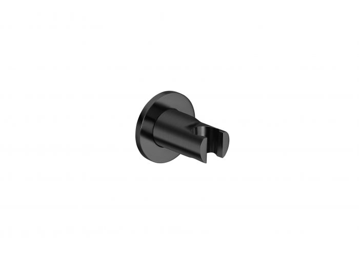 Uchwyt punktowy ROCA WALL ROUND czarny mat | A5B1350NB0