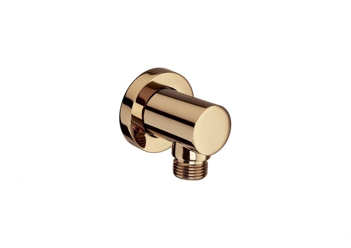 Kolano ścienne ROCA AQUA ROUND 1/2" rose gold | A5B1450RG0