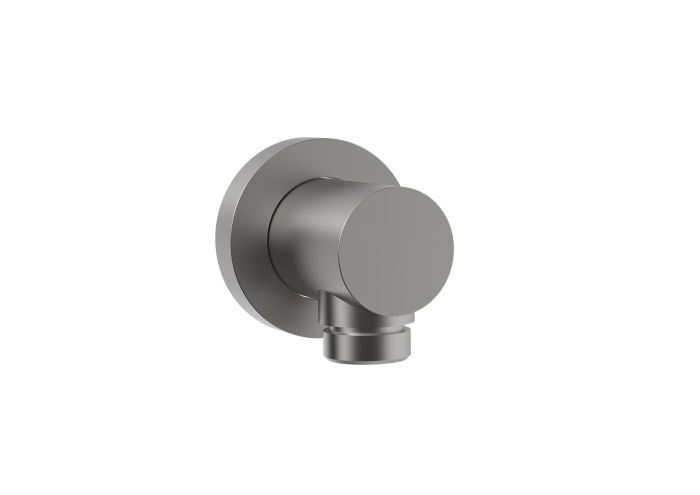 Kolanko do podłączenia natrysku ścienne ROCA AQUA ROUND SM - Inox | A5B1450SM0