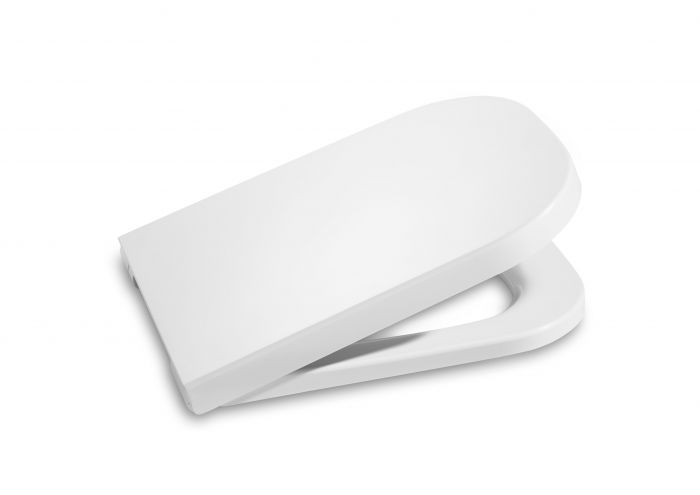 Deska WC ROCA GAP SQUARE z tworzywa Duroplast 35 x 45.35 cm biała | A801470002