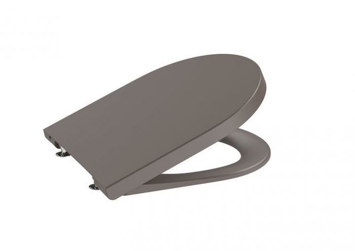Deska WC wolnoopadająca ROCA INSPIRA ROUND COMPACTO z Supralitu 37 x 41.5 cm cafe | A80152C66B