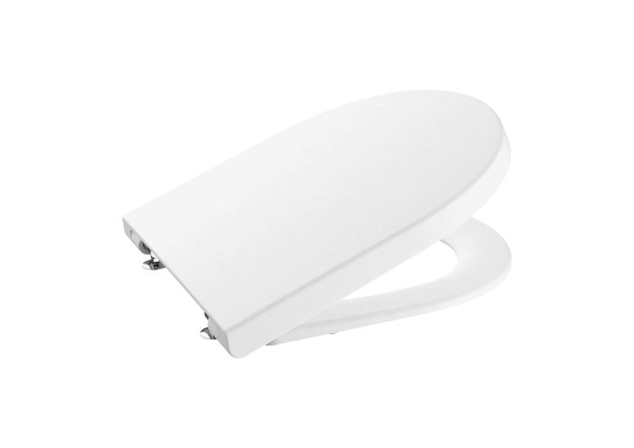 Deska WC wolnoopadająca ROCA HAPPENING Supralit® z funkcją szybkiego demontażu 35.7 x 44.9 cm biała  | A801562004