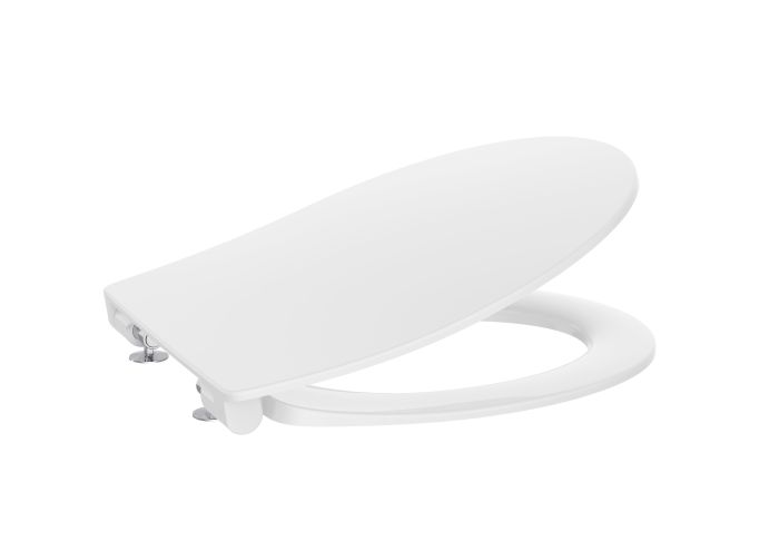Deska wolnoopadająca WC SLIM Compacto ROCA Victoria Duroplast 36.1 x 44.4 cm biała | A801E62002